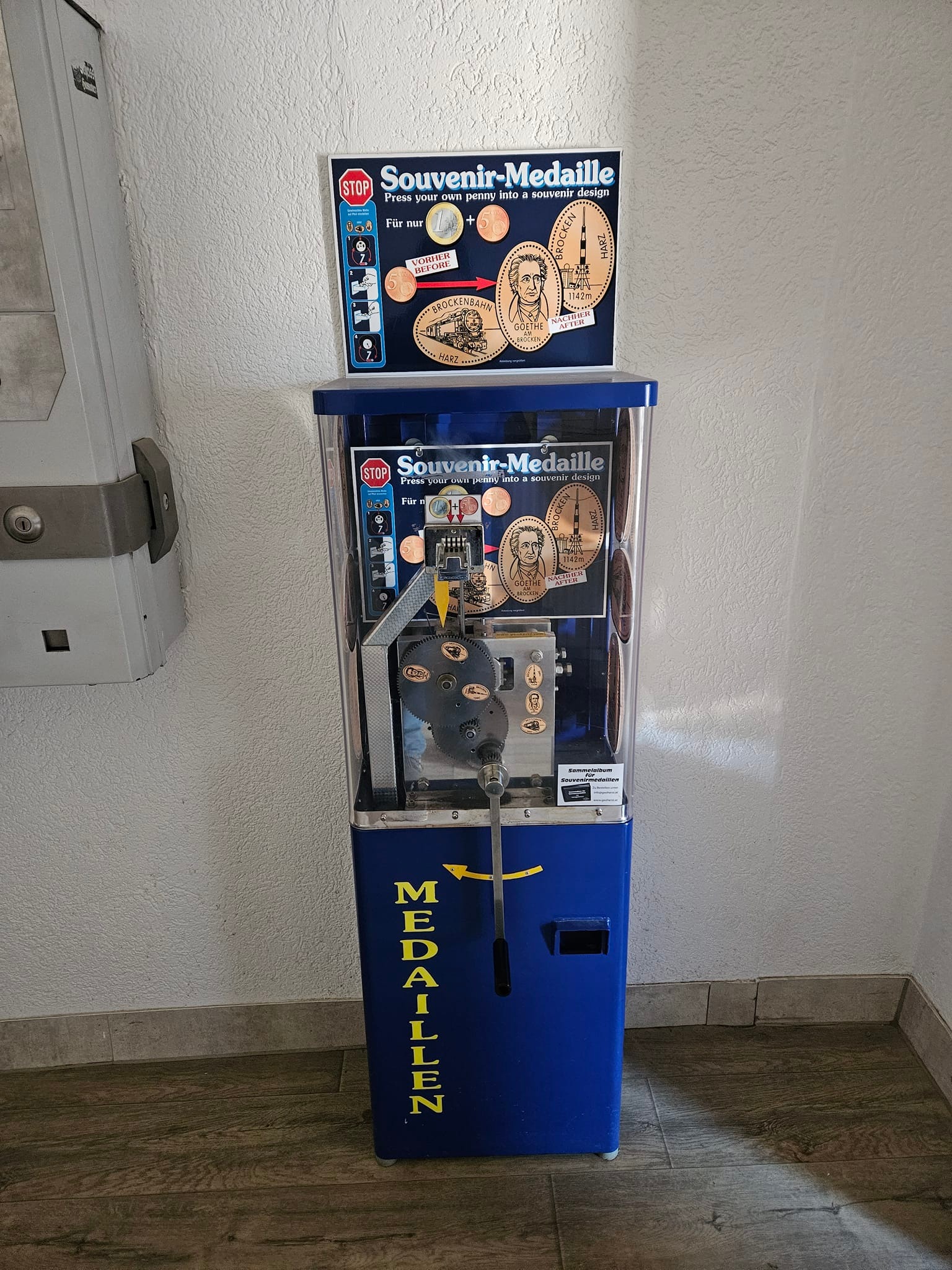 Münzautomat Brockenhaus in Wernigerode
