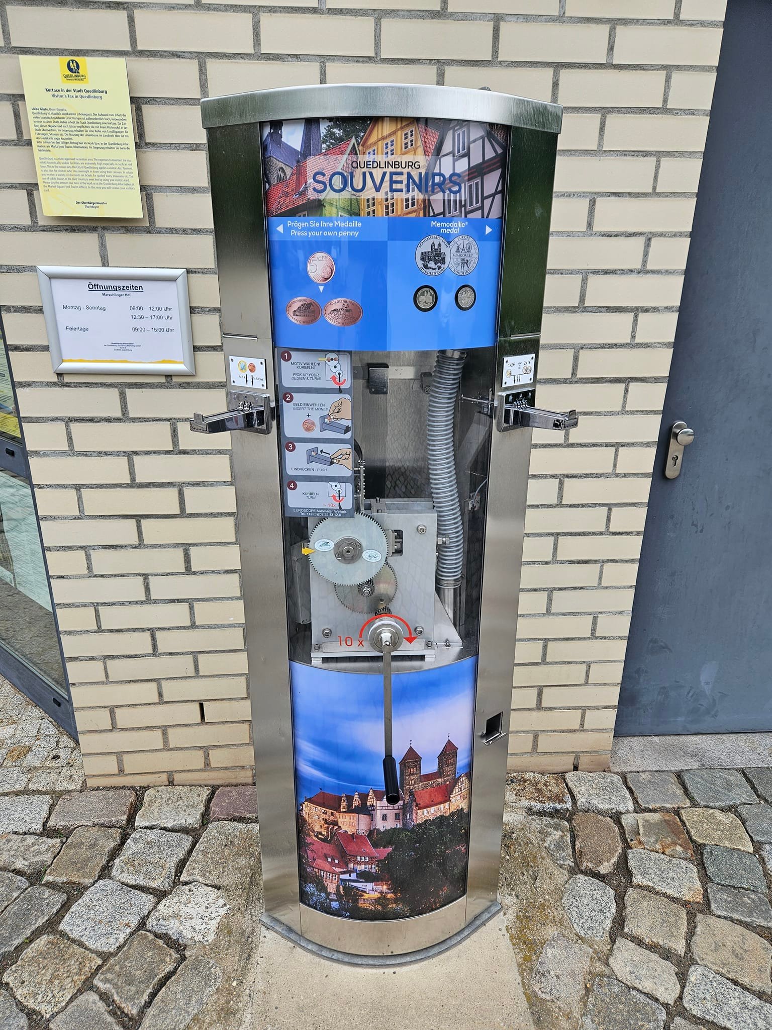Münzautomat Quedlinburg (Großparkplatz) in Quedlinburg