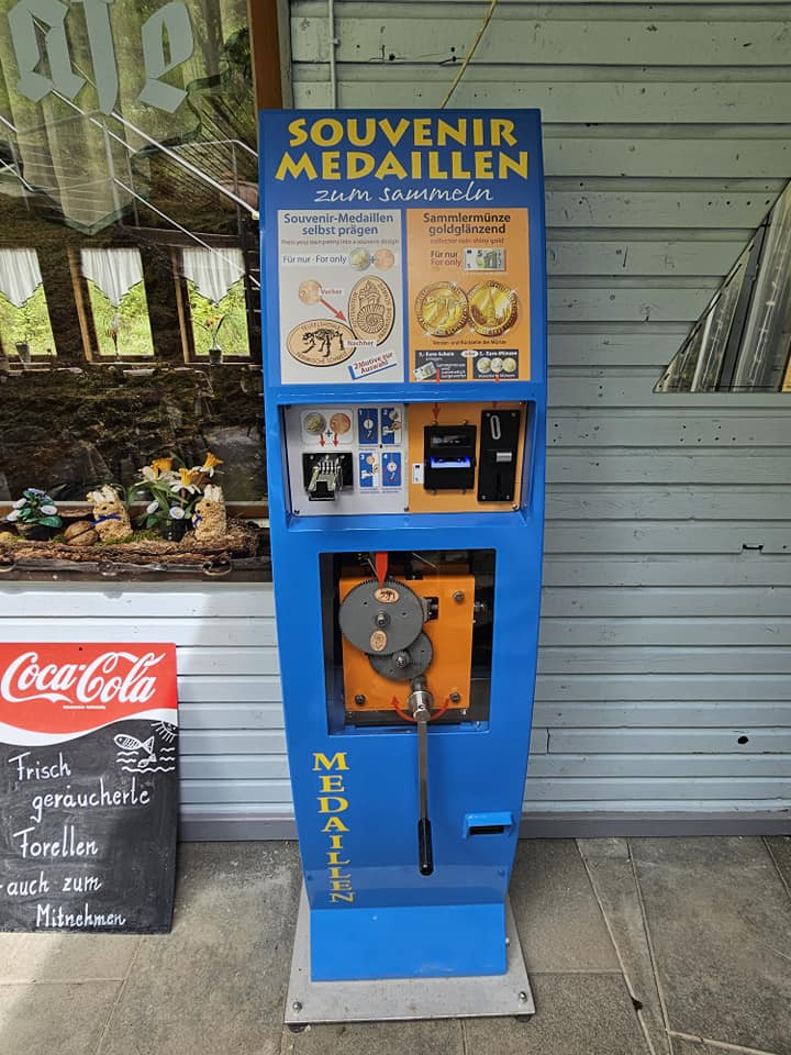 Münzautomat Teufelshöhle Pottenstein in Pottenstein