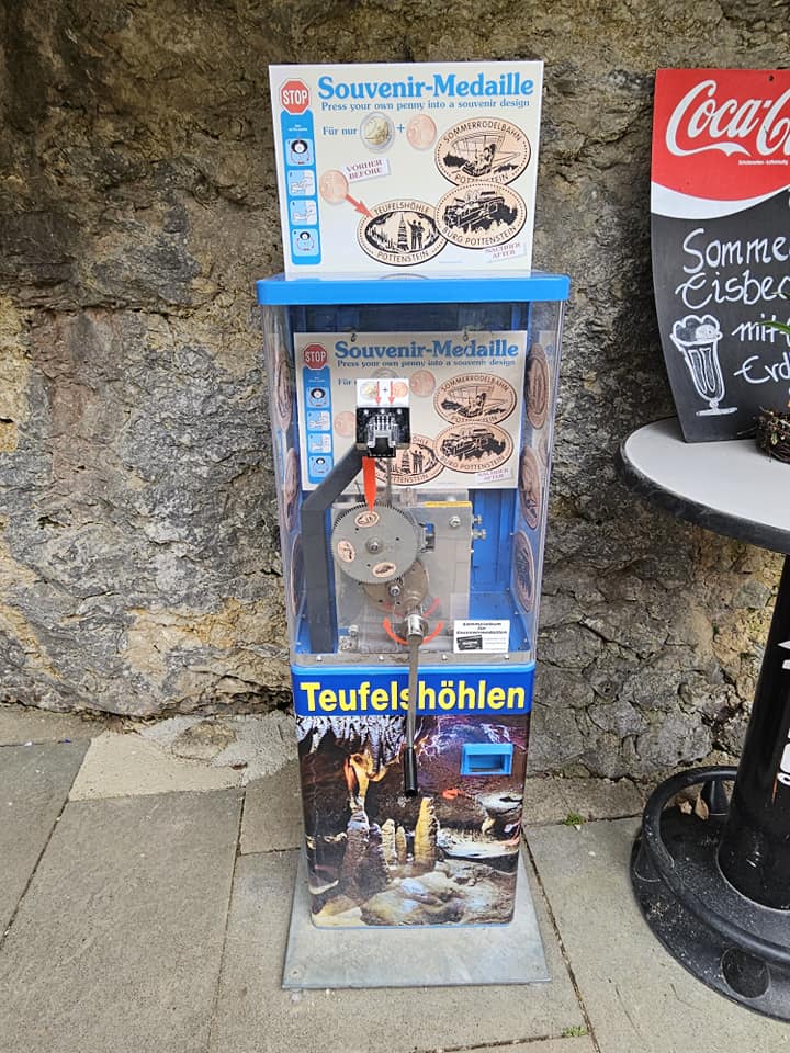 Münzautomat Teufelshöhle Pottenstein 2 in Pottenstein