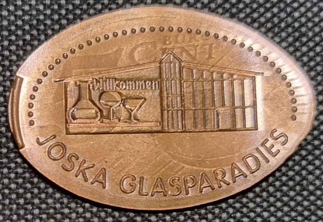 Souvenirmünze Joska Glasparadies in Bodenmais
