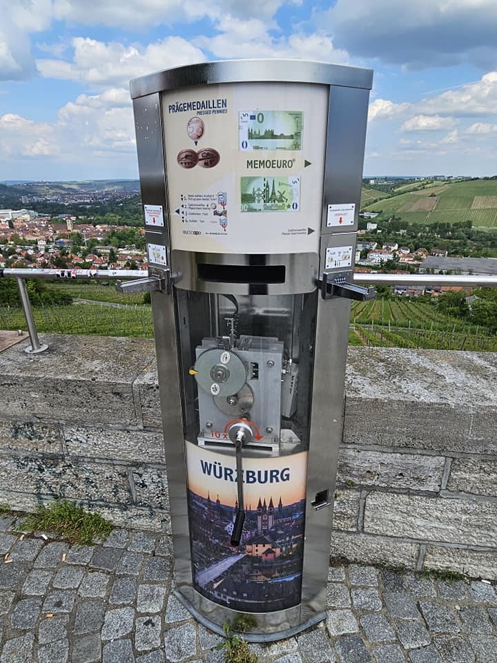 Münzautomat Raststätte Würzburg Nord in Würzburg