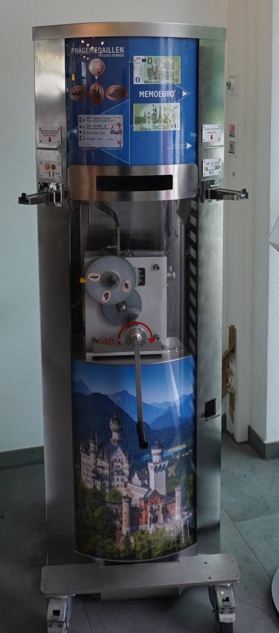 Münzautomat Bahnhof Füssen in Füssen