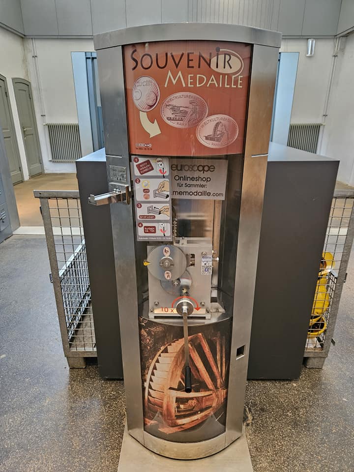 Münzautomat Rammelsberger Bergbaumuseum in Goslar