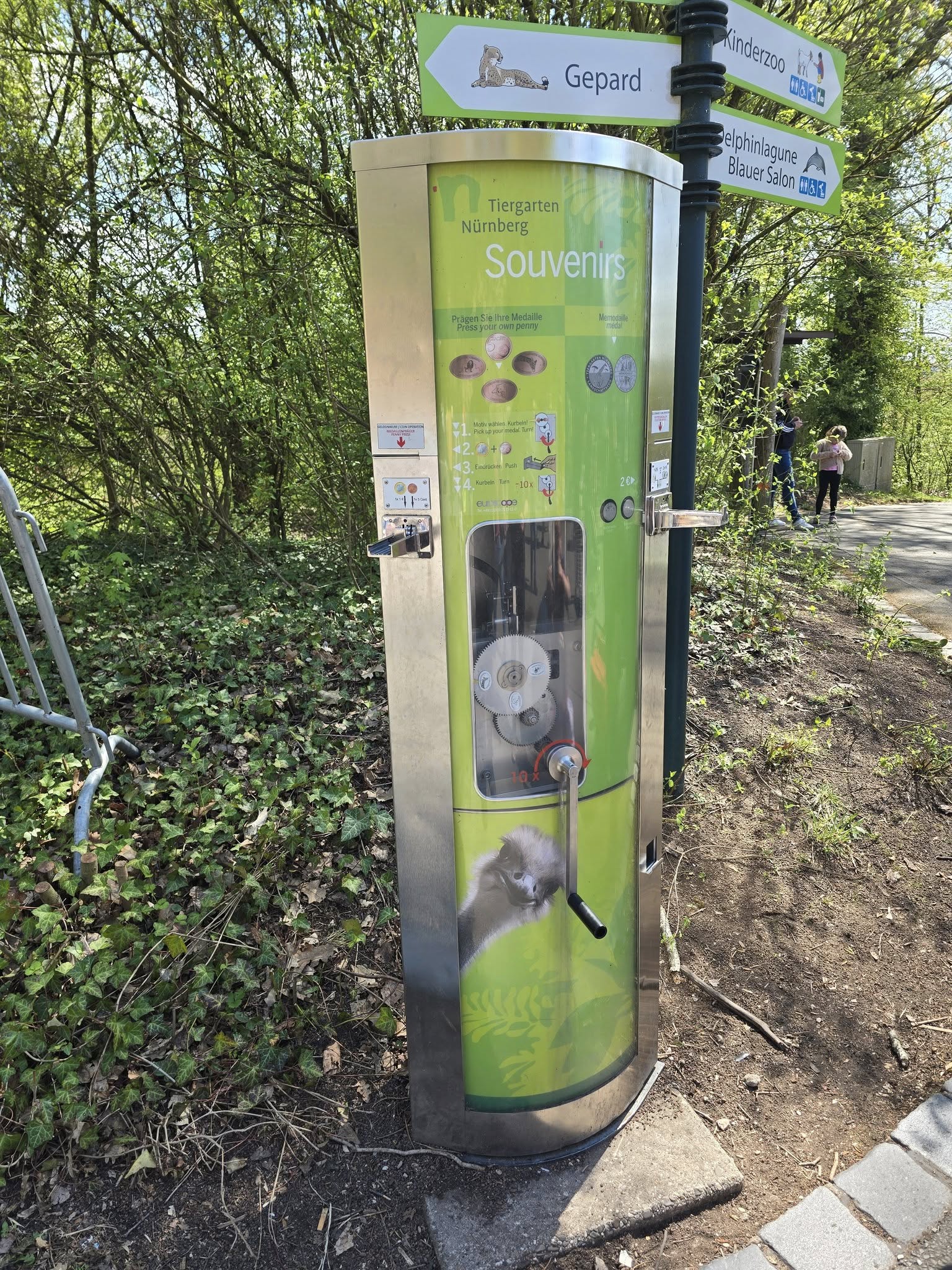 Münzautomat Tiergarten Nürnberg Automat 2 in Nürnberg