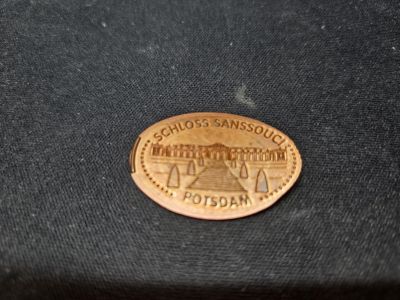 Souvenirmünze – Motiv von Münzautomat Historische Mühle Potsdam Sanssouci (Potsdam)