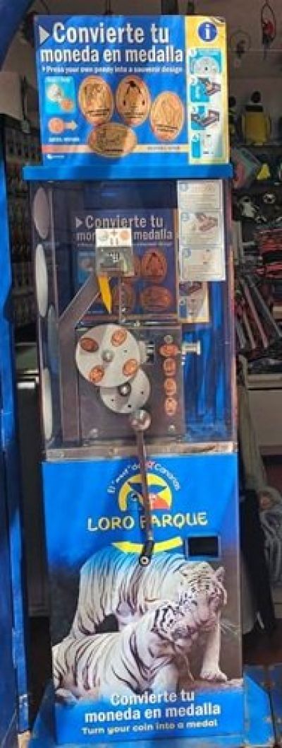 Muntautomaat Loro Parque Teneriffa in Puerto de la Cruz