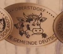 Souvenirmünze Pur Olio 1921 in Oberstdorf