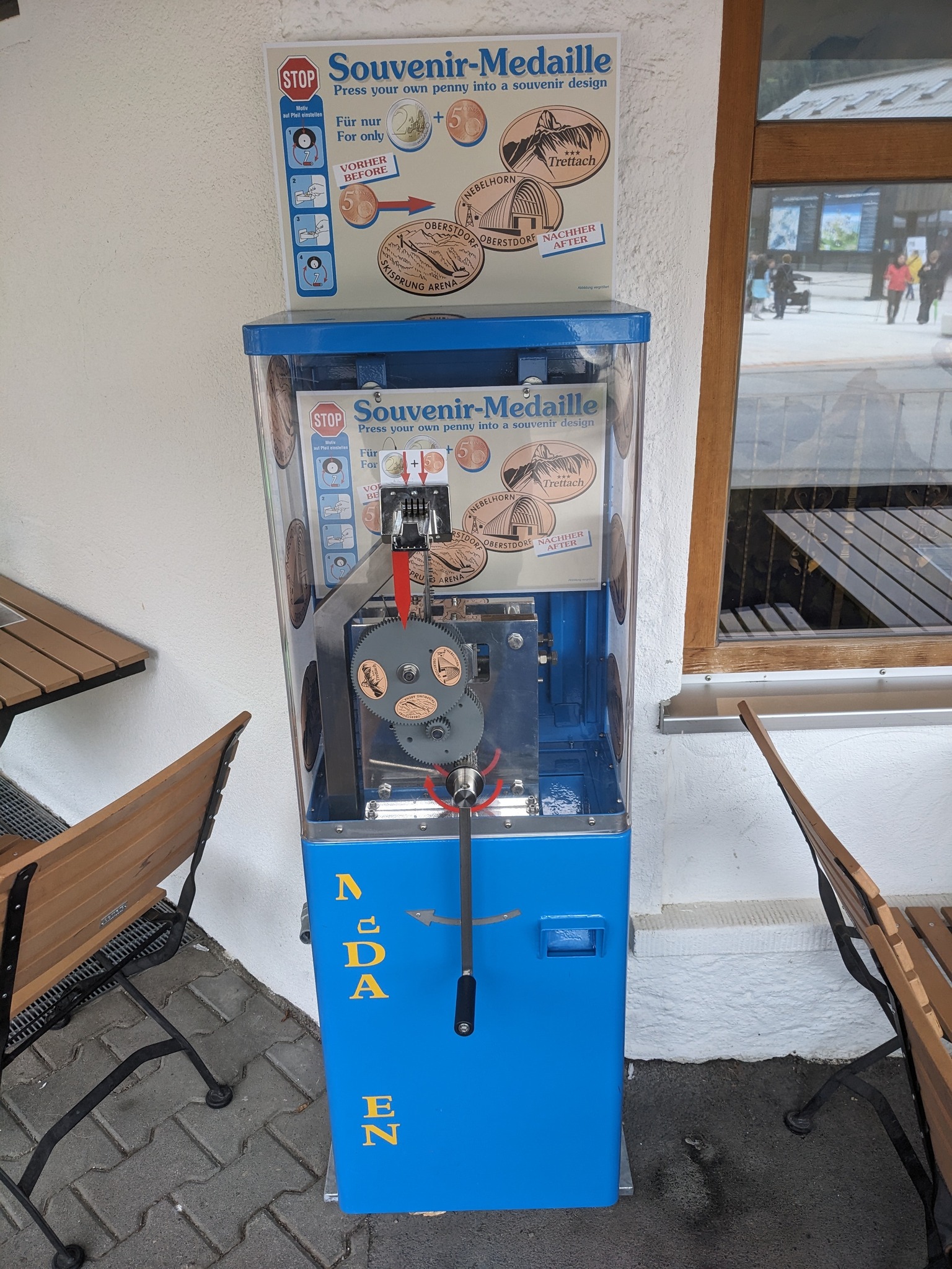 Münzautomat Trettachstüble in Oberstdorf