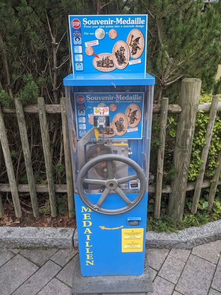 Münzautomat Legoland Automat (Ritterburg) in Günzburg