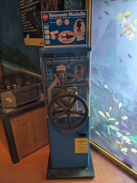Münzautomat Legoland (Atlantis by Sea-Life) in Günzburg