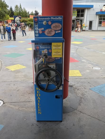 Münzautomat Legoland (Eingangsbereich) in Günzburg