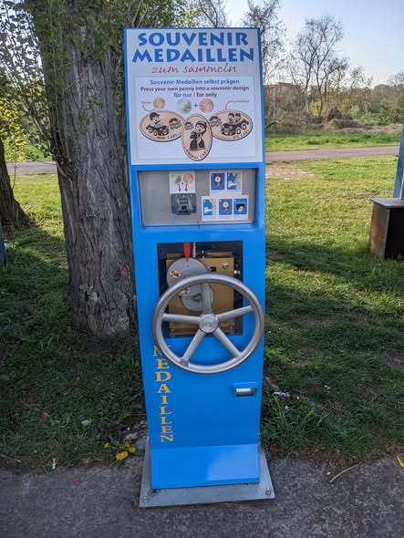 Münzautomat Elbauenpark / HappyRoadz in Magdeburg