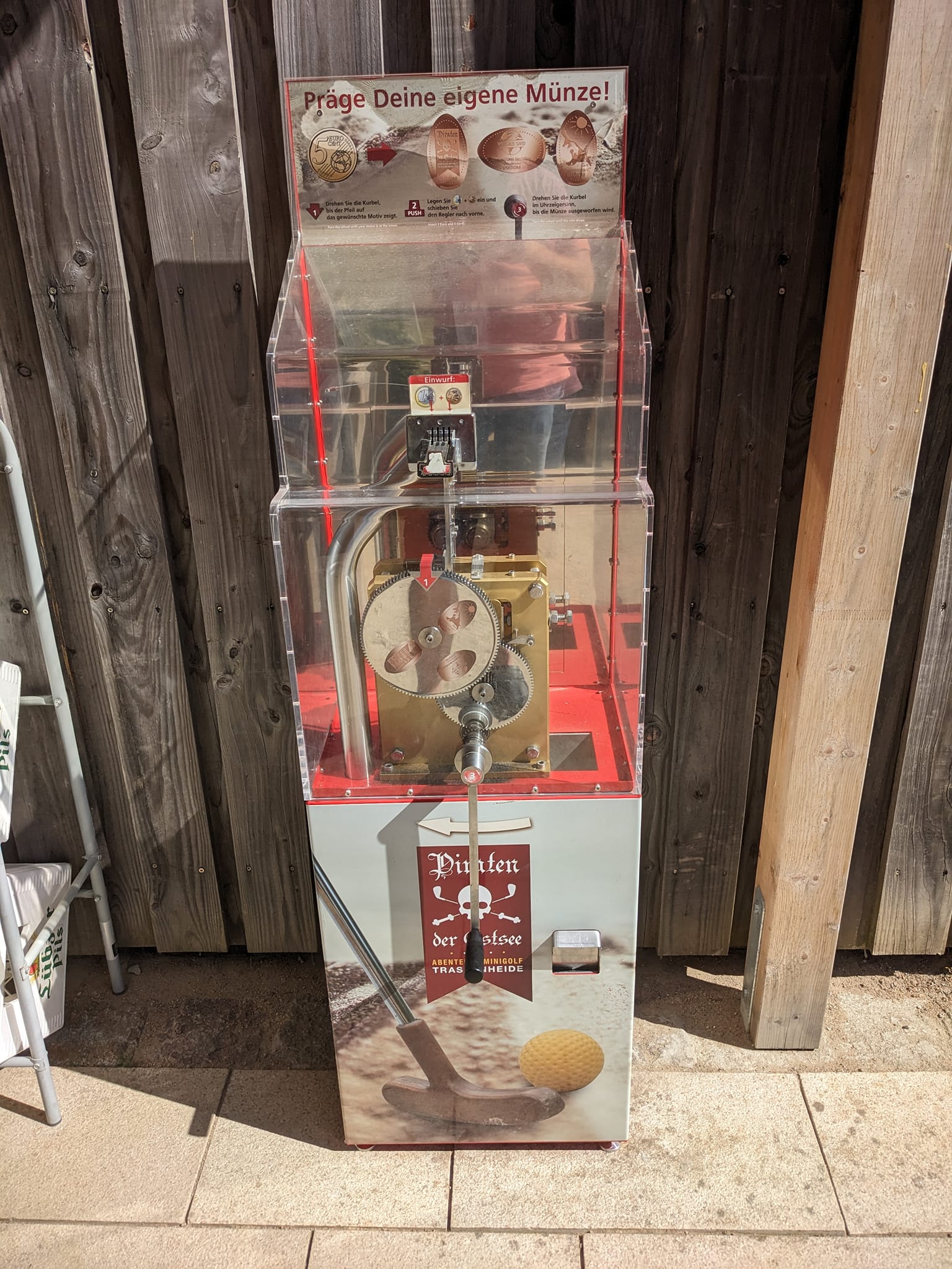 Münzautomat Piraten der Ostsee/Abenteuer Minigolf in Trassenheide