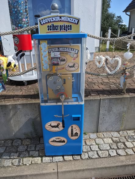 Münzautomat Hafenpromenade in Peenemünde