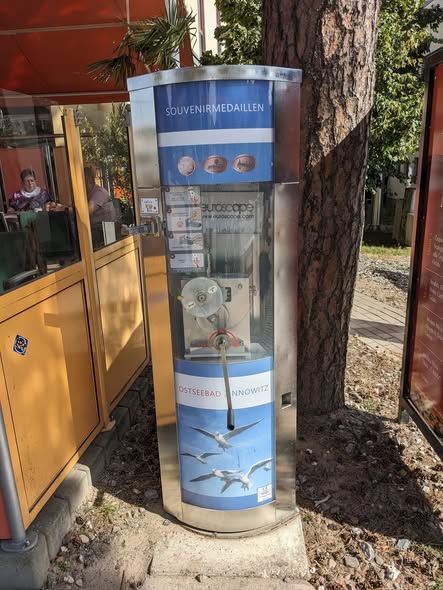 Münzautomat Promenadenhalle in Zinnowitz