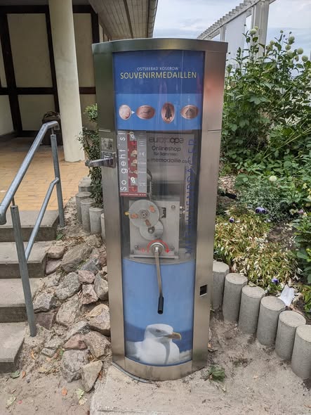 Münzautomat Seebrücke in Koserow