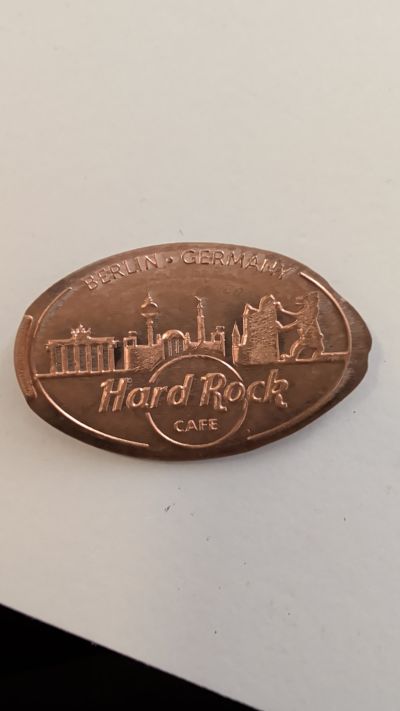 Souvenirmünze Hard Rock Cafe Berlin