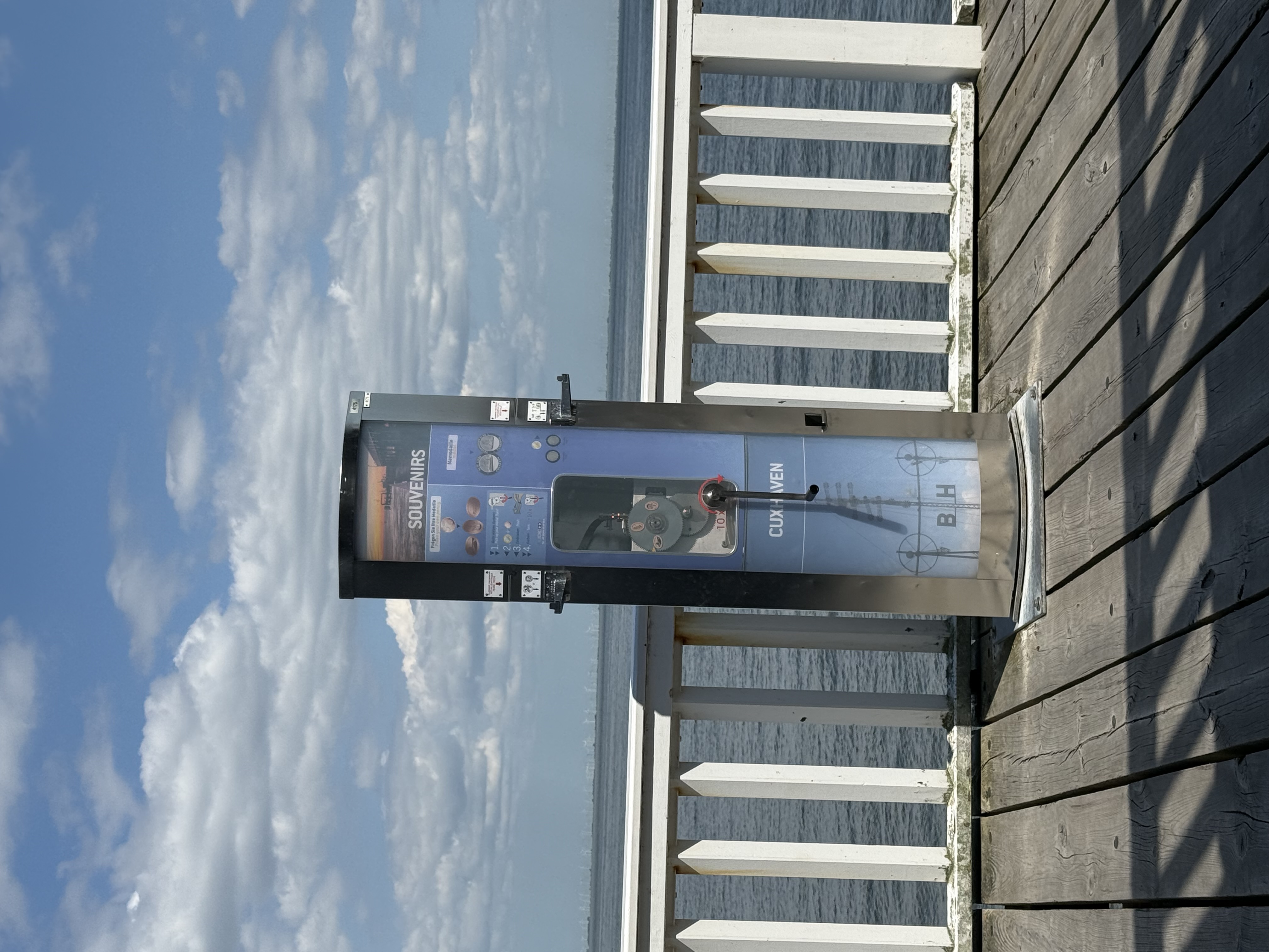 Souvenirmünze Alte Liebe A2 in Cuxhaven