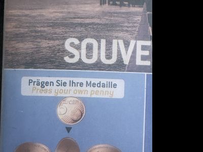 Souvenirmünze – Motiv von Münzautomat Alte Liebe A2 (Cuxhaven)