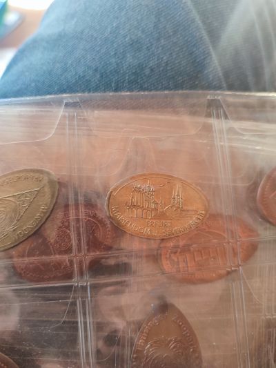 Souvenirmünze – Motiv von Münzautomat Erfurt Domstufen (Erfurt)