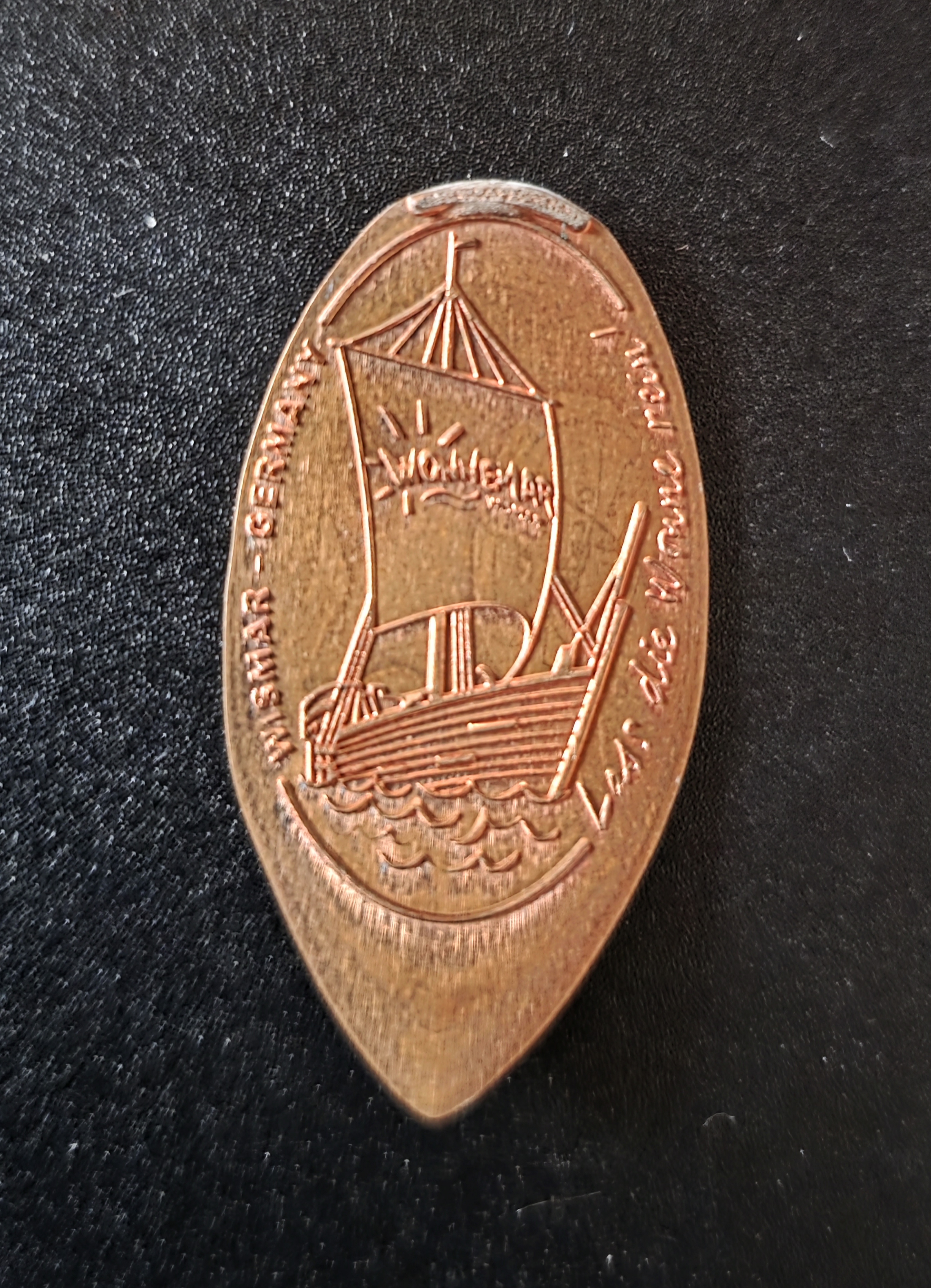 Souvenirmünze Wonnemar Wismar