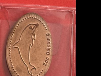 Souvenirmünze – Motiv von Münzautomat Zoo Duisburg (Mühlheimer Straße 273, 47058 Duisburg)