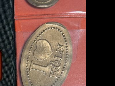Souvenirmünze – Motiv von Münzautomat Köln - Bechergasse (Bechergasse 9, 50667 Köln)