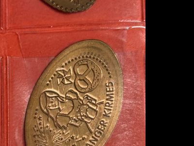 Souvenirmünze – Motiv von Münzautomat Cranger Kirmes (An der Cranger Kirche 1, 44653 Herne)