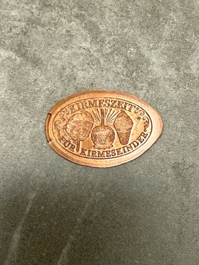 Souvenirmünze – Motiv von Münzautomat Cranger Kirmes (An der Cranger Kirche 1, 44653 Herne)