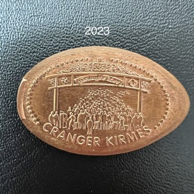 Souvenirmünze – Motiv von Münzautomat Cranger Kirmes (An der Cranger Kirche 1, 44653 Herne)