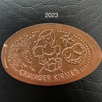 Souvenirmünze – Motiv von Münzautomat Cranger Kirmes (An der Cranger Kirche 1, 44653 Herne)