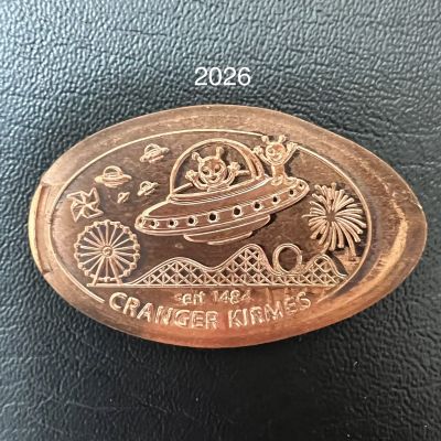 Souvenirmünze – Motiv von Münzautomat Cranger Kirmes (An der Cranger Kirche 1, 44653 Herne)