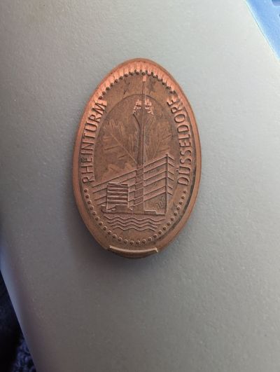 Souvenirmünze – Motiv von Münzautomat Düsseldorf Marktstr. Automat 2 (Düsseldorf)