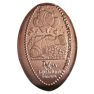 Souvenir coin – design from coin machine Palma Aquarium 1 (Palma)
