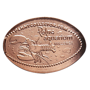 Souvenir coin – design from coin machine Palma Aquarium 1 (Palma)
