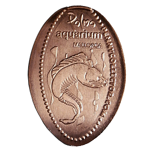 Souvenir coin – design from coin machine Palma Aquarium 1 (Palma)