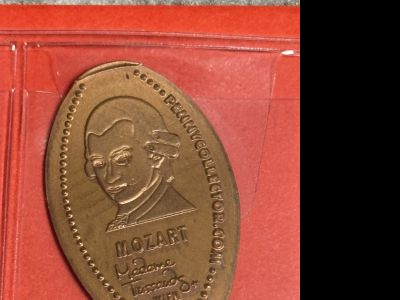 Souvenirmünze – Motiv von Münzautomat Madame Tussauds (Riesenradplatz 5, 1020 Wien)