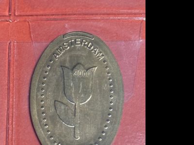 Souvenirmünze – Motiv von Münzautomat Amsterdam Expierence (Damrak 21, 1021 LJ Amsterdam)