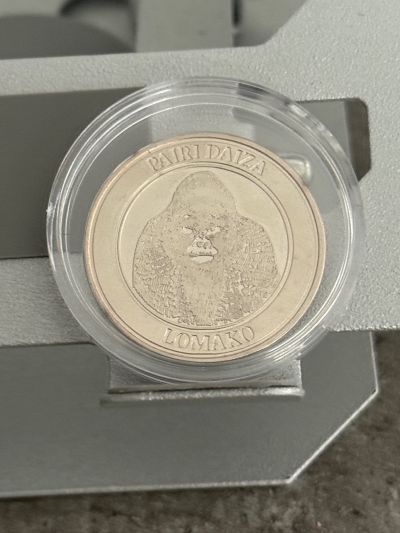 Gorilla – Souvenir Medaille – Vorderseite