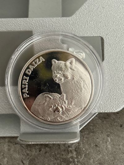 roter Panda – Souvenir Medaille – Vorderseite