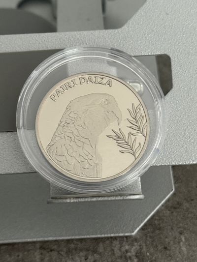 Papagei – Souvenir Medaille – Vorderseite