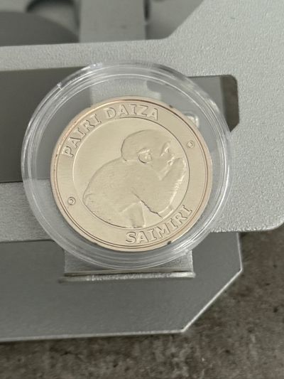 Babyaffe – Souvenir Medaille – Vorderseite