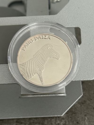 Zebra – Souvenir Medaille – Vorderseite