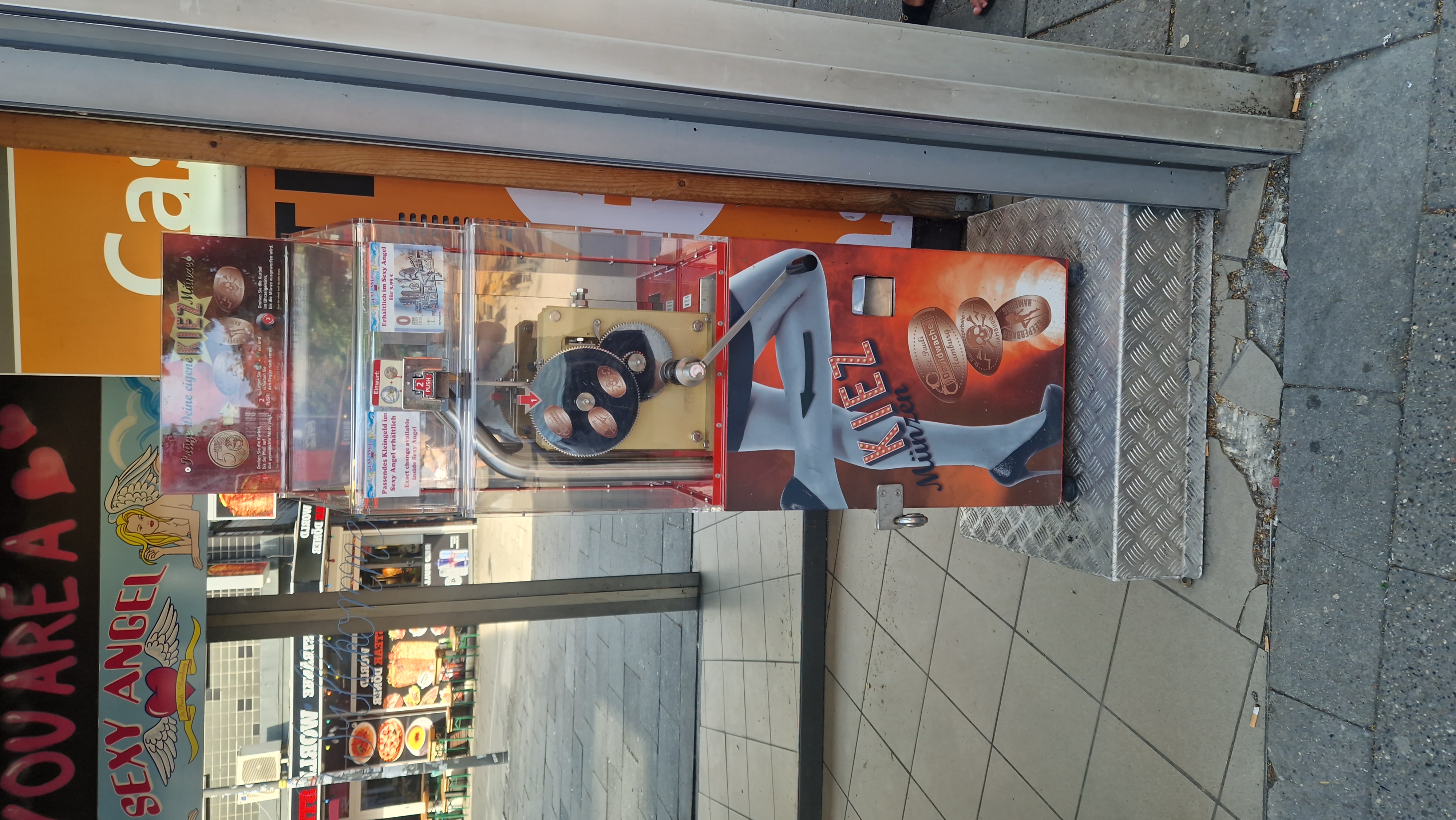 Münzautomat Shop Sexy Angel in Hamburg