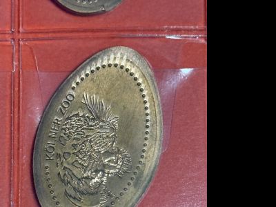Souvenirmünze – Motiv von Münzautomat Kölner Zoo Löwengehege (Riehler Straße 173, 50735 Köln)