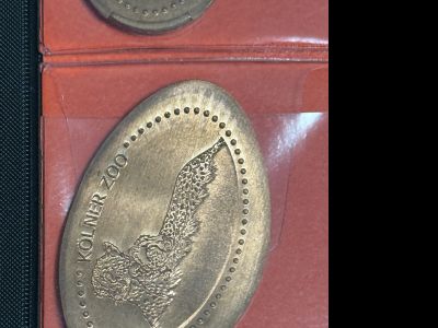 Souvenirmünze – Motiv von Münzautomat Kölner Zoo Löwengehege (Riehler Straße 173, 50735 Köln)