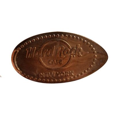 Moneta ricordo – motivo della macchina Hard Rock Cafe New York (New York)