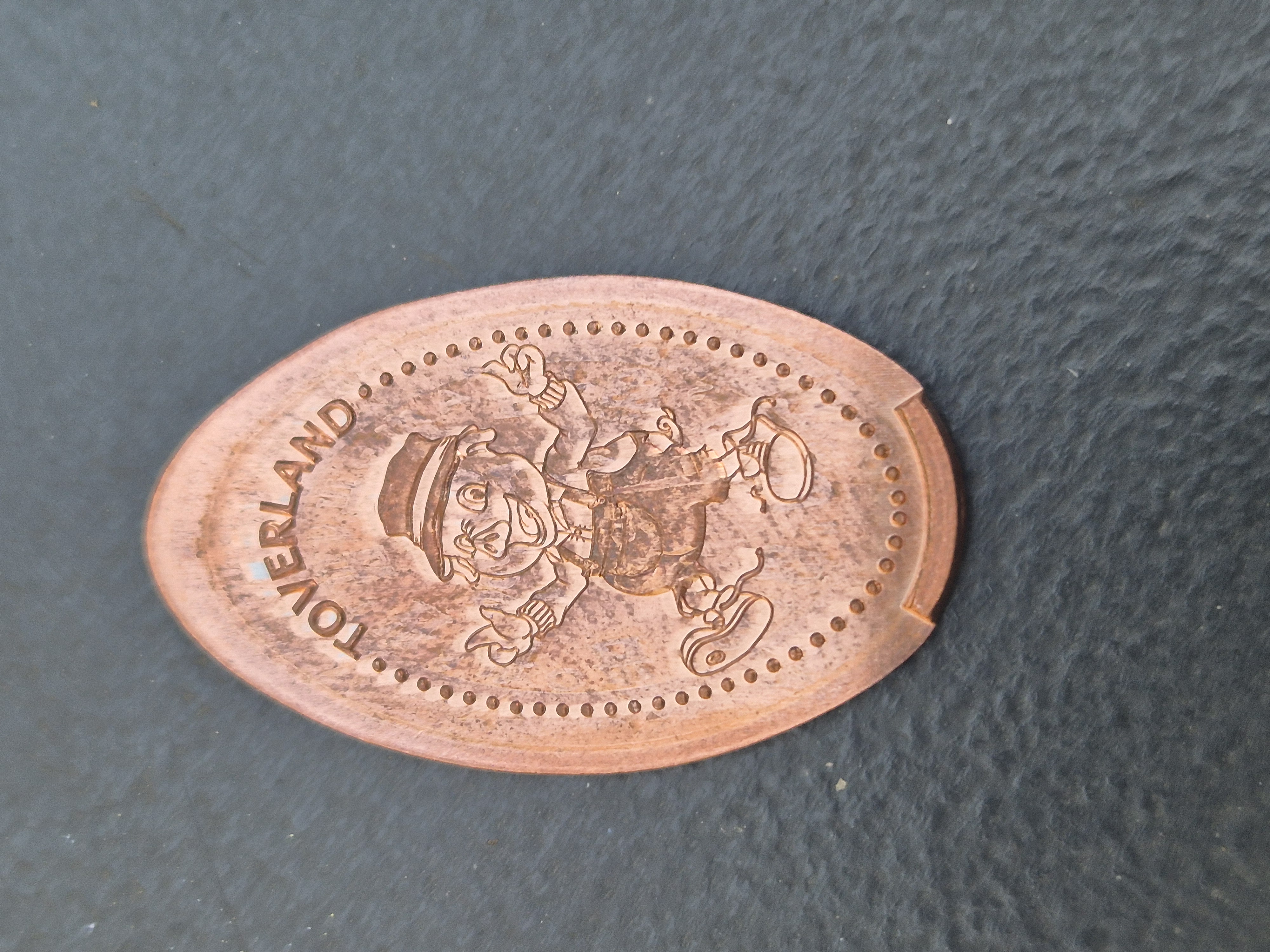 Souvenirmünze Toverland Automat No.6 in Sevenum