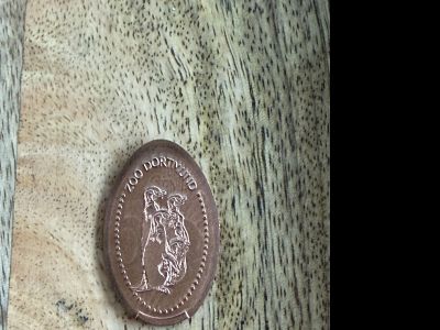Souvenirmünze – Motiv von Münzautomat Zoo Dortmund - Löwengehege (Mergelteichstraße 80, 44225 Dortmund)